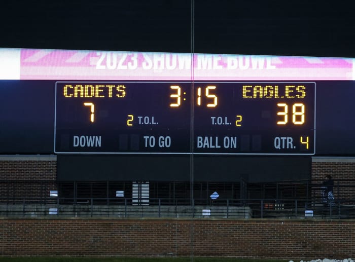 Liberty North CBC Christian Brothers Missouri football December 2 2023 David Smith 24959